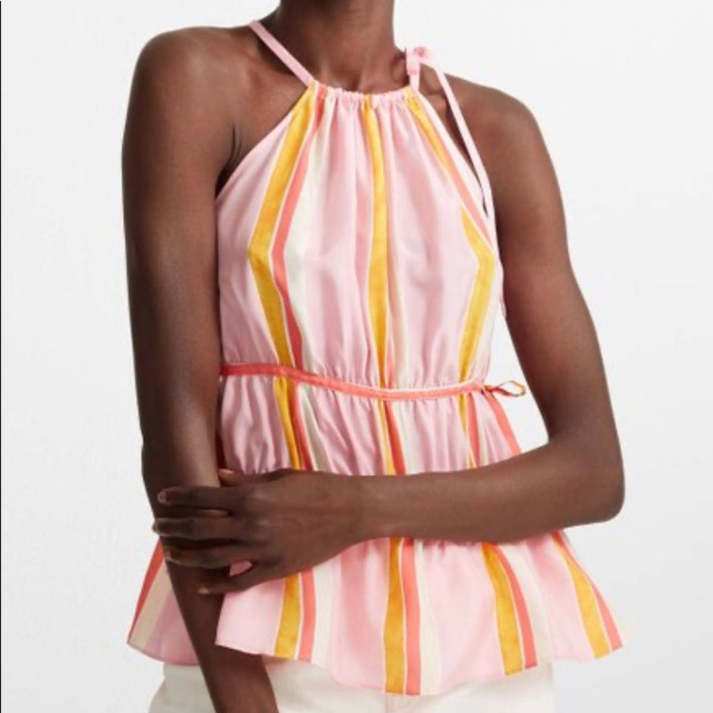 Brand new Club Monaco silk top